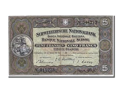 Suisse, 5 Francs type 1911-14, 20 Janvier 1949, Alphabet 46K, Pick 11. n (Billets>Etrangers>Suisse).