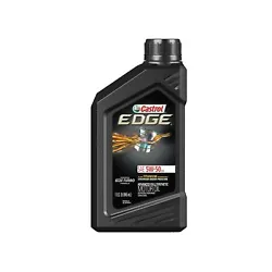 Castrol EDGE is engineered with fluid titanium technology that physically changes the way the oil behaves under...