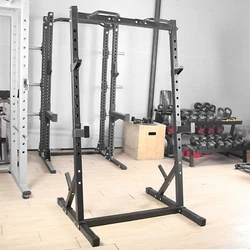 Can fix the barbell during bench press. Heavy structure.The power cage is made of high-quality steel. The pipe is more...