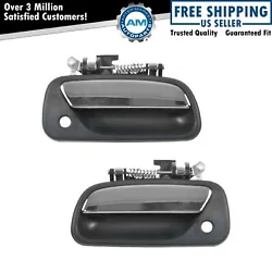 1993-98 Toyota T100 Front Driver & Passenger Side Exterior Door Handle Set. Were here for you! In order to keep our...