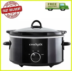 This Crock-Pot Manual Slow Cooker cooks on high or low settings depending on how the food needs to cook. With these...