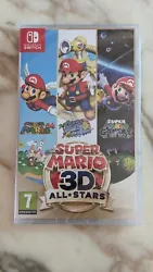 Super Mario 3d All Stars Nintendo Switch Version Française NEUF.