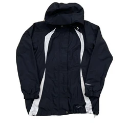 Very good used condition. Shows only light use. Has a few marks on white part on front of jacket. Not very noticeable....