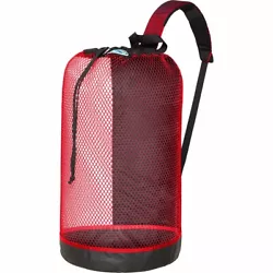 Stahlsac B.V.I. Mesh BackPack Red. Perfect for Snorkeling Gear.