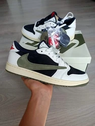 nike air jordan 1 travis scott Olive Green.