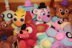 You pick from a big variety of FNAF PLUSH. Made by Funko.