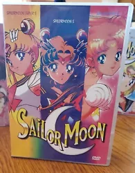 Sailor Moon DVD Set: 3 Sailor Moon Films in 1 set preowned. Disc 3 has some surface scratches.
