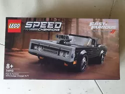 Bonjour,  Lego Speed Champion, Fast and Furious 1970 Dodge Charger R/T. Boite scellée.  Envoi Colissimo ou Mondial...
