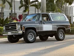 Up for sale is a really cool 1979 Chevrolet Blazer K5 Truck with the Automatic trans. Its equipped with Air...
