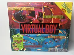 Nintendo Virtual Boy Game Console System Brand New, Never Used NTSC. Outer box has some imperfections.