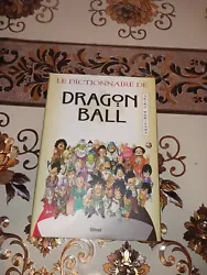 Livre Le Dictionnaire De Dragon Ball Glénat Edition. Bon état voir les photos !