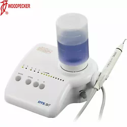 The woodpecker ultrasonic piezo scaler D7 has the following characteristics 1 DTE D7 Ultrasonic scaler. assembled with...