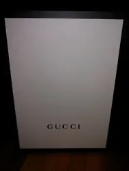 Authentic Gucci empty shoe box. Shipped with USPS Priority Mail.