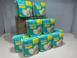 240 Pampers Baby Dry Disposable Diapers Size 1 Leakproof sealed new 2020.