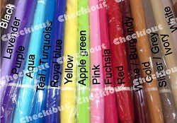 Tulle doesnt require stitching or finishing, it wont unravel! It is great for tutu skirts, pew bows, chair sashes,...