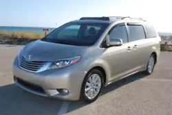 2015 TOYOTA SIENNA LIMITED. TOP OF THE LINE LOADED. STUNNING LOCAL WELL CARED FOR EXAMPLE. LOADED WITH PARKING SENSORS,...