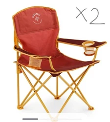 Firefly! Outdoor Gear Youth Camping Chair - Red/Orange Color.