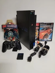 Original Sony PlayStation 2 PS2 Fat Console Gaming System Complete WORKS GREAT. Comes with PS2 Game Console 2...