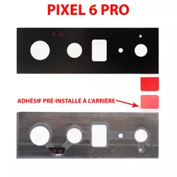Vitre lentille de caméra arrière pour Google Pixel 6 PRO. Compatible avec :Google Pixel 6 PRO. Cette pièce de...