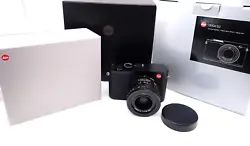 Leica Q2 47.3MP Compact Camera - Black - Leica Authorized Dealer Box, quick start guide, test certificate, lens hood,...