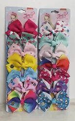 This set of hair accessories is perfect for any JoJo Siwa fan! With 14 total pieces, you can mix and match different...