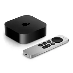 Apple TV 4K lets you watch shows and movies in stunning 4K Dolby Vision and HDR10+. With Ethernet for high-speed data...