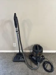 Vacuum cleaner works good. Canister is missing the 