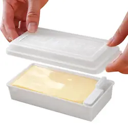1pc x slicer. It also has a light and elegant design that looks great on your table. Our butter box with lid is a...