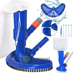Swimming Pool Spa Suction Vacuum Head Cleaner Cleaning Kit Accessories Tool Nets. 【High quality and durable】The...