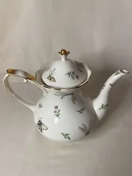 Burton+Burton Porcelain 6 Cup Teapot Tea Pot 