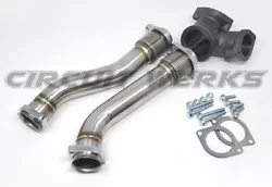 Circuit Werks heavy duty up pipes for the 1999.5-2003 Ford 7.3L Super Duty Powerstroke Turbo Diesel. Circuit Werks new...