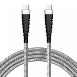 6ft Long Durable Braided Cable supports fast and PD charging. Ideal for charging and powering USB Type-C enabled...