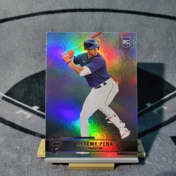 Houston Astros Rookie Jeremy Pena. Great investment card.  All cards ship in a penny sleeve and top loader.  Thank You,...