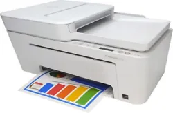 Main functions of this HP compact color printer: print, scan, copy, wireless printing, AirPrint, Instant Ink ready so...