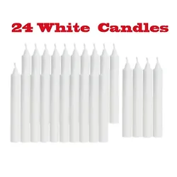 ★ TOP QUALITY LEAD FREE - You will love how these white candles burn, they are clean burning, drip less and...