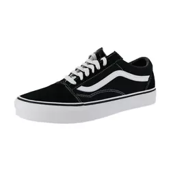 The Old Skool, Vans classic skate shoe and the first to bear the iconic side stripe, has a low-top lace-up silhouette...