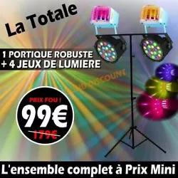 Vous allez être séduit par cet ensemble idéal pour vos fêtes en famille et autres manifestations dansante, déco au...