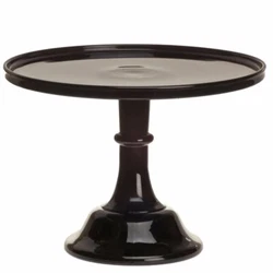 This elegant cake plate is crafted from high-quality glass that undergoes an extensive firing, molding, pressing,...