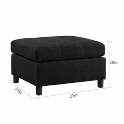 (A)Sectional Centre Armless Chair: 30