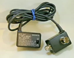 Used, but in very good condition Sony RFU-90UC RF adapter. It can be used to connect a Sony camcorder to a TV or...