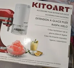 Elevate your summer parties and impress your guests with delicious shaved ice using KitoArts Shaved Ice Attachment....