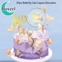 Colorful and vibrant butterfly designs Add a pop of color to your party.