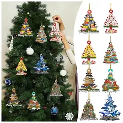 Our tree decorations are printed through high heat sublimation process. The image is permanent and printed on one side....