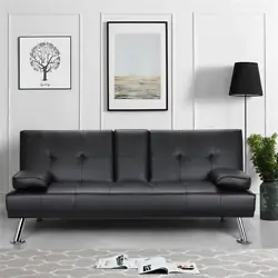 Complete your space with the Luxurygoods futon! ThisSofa is designed for comfort with ergonomic materials and a middle...