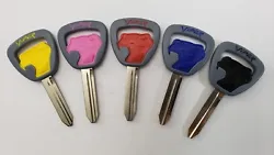 1992-2002 Dodge Viper key blank replicas. Special edition Viper Sneaky Pete snake head logos. These fit Gen I & Gen II...