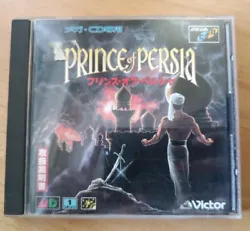 Jeu Prince Of persia - SEGA MEGA-CD NTSC pour console japonaise  Numéro du jeu T-60014.  CD en excellent état