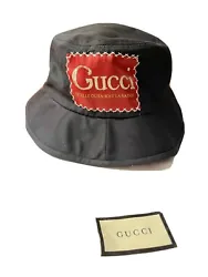 Gucci Bucket Hat (Rare). Condition is Pre-owned. Shipped with USPS Ground Advantage.