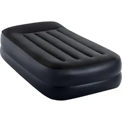 With its luxuriously soft, flocked top, this twin airbed is an amazing solution for overnight guests. Plus, you dont...