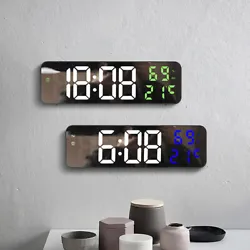 The wall clock can be easily mounted on the wall using the included mounting hardware. It operates on either batteries...