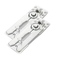 Fits Many Different Style Sectional Sofas Easy To Install DIY Project Set of 2 Metal Sectional Connectors Screws...